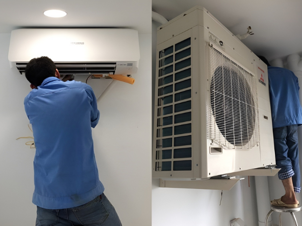 Lắp đặt máy lạnh Mitsubishi chất lượng, uy tín